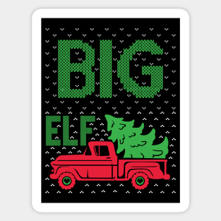 The big brother elf Sticker